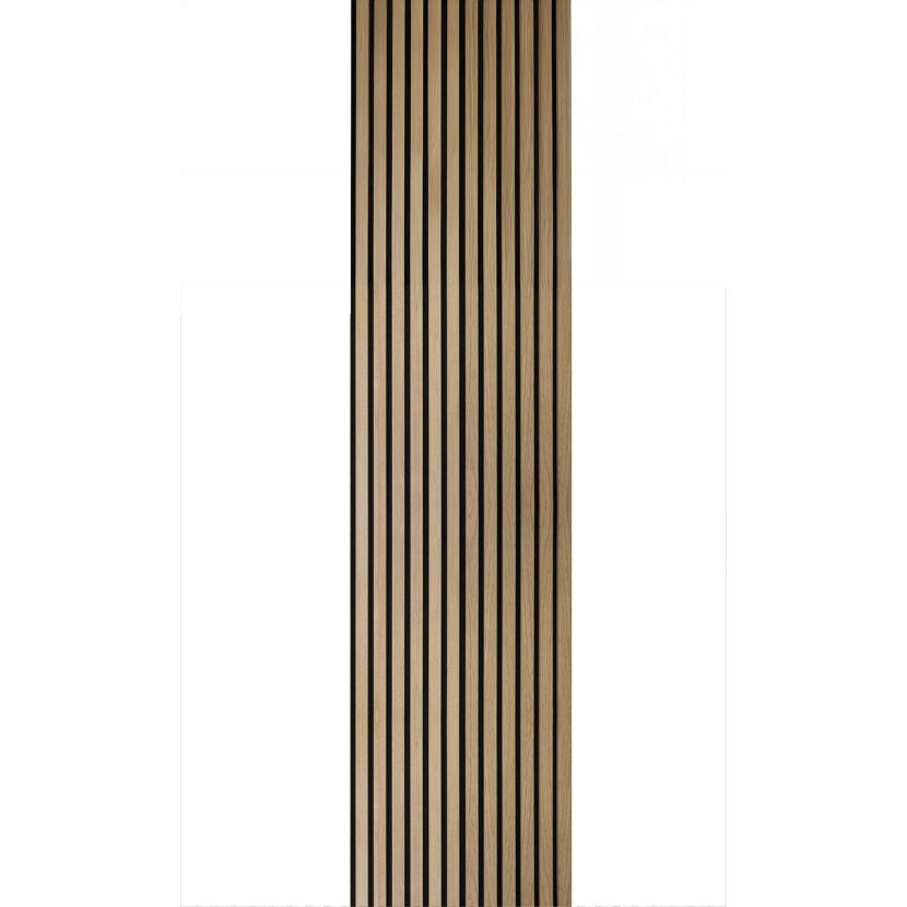Akustik-Paneel Eiche natur furniert 2400 x 561 x 19 mm