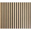 Akustik-Paneel Eiche natur furniert 2400 x 561 x 19 mm