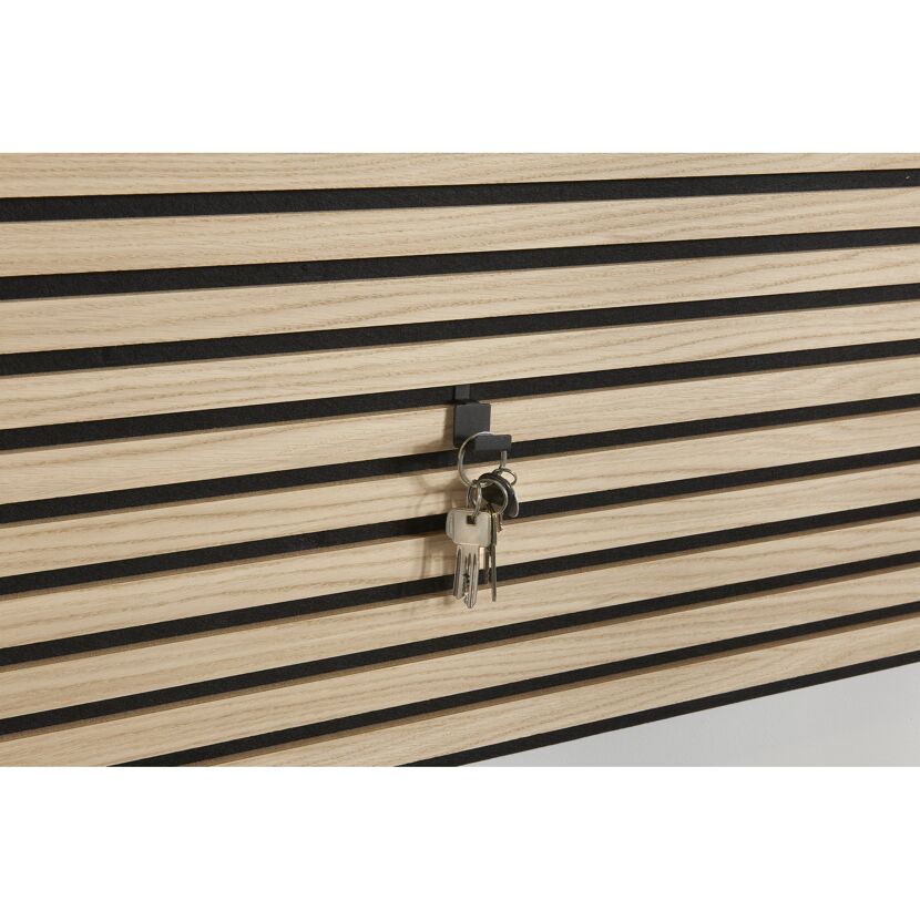 Akustik-Paneel Eiche natur furniert 2400 x 561 x 19 mm