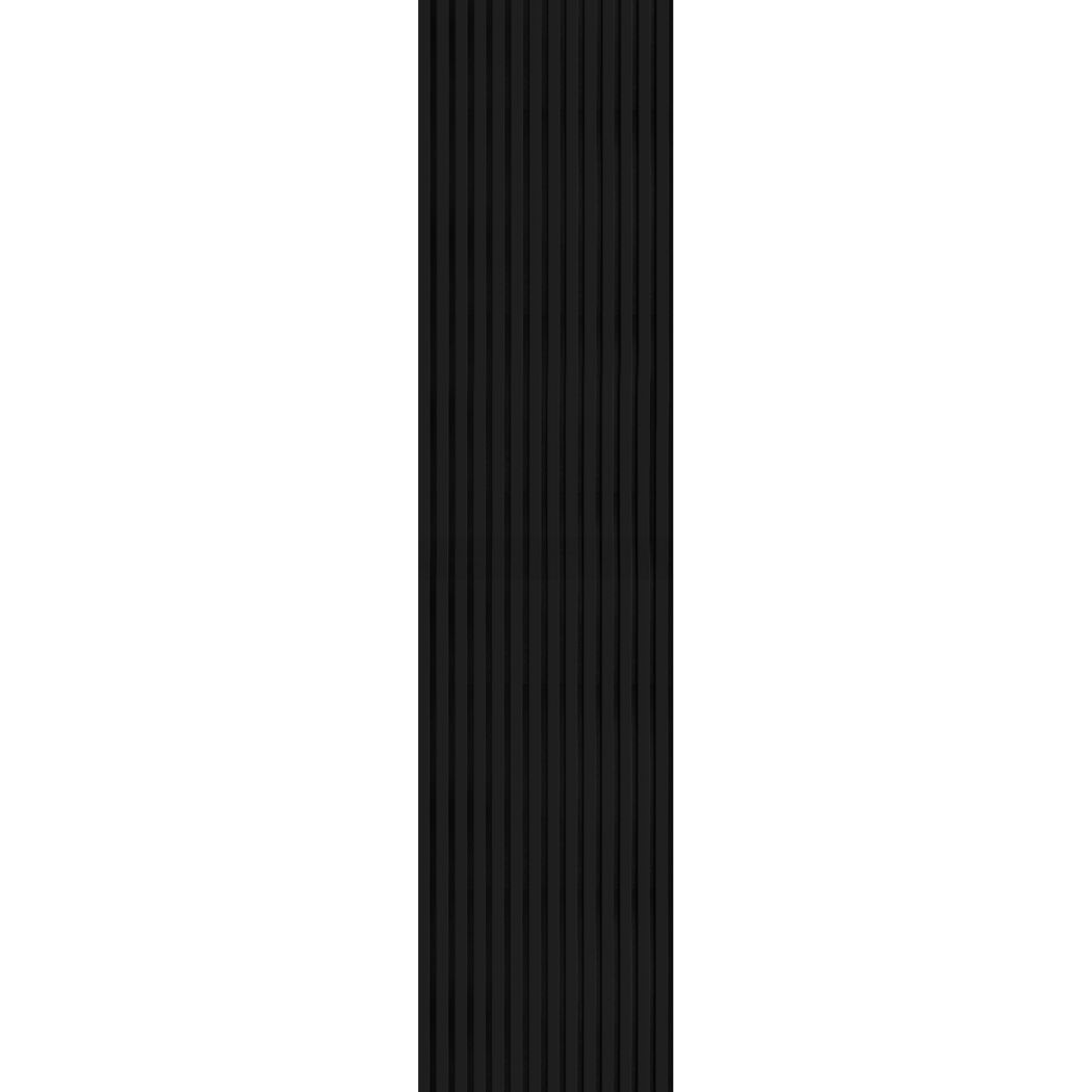 Akustik-Paneel schwarz matt 2400 x 561 x 19 mm