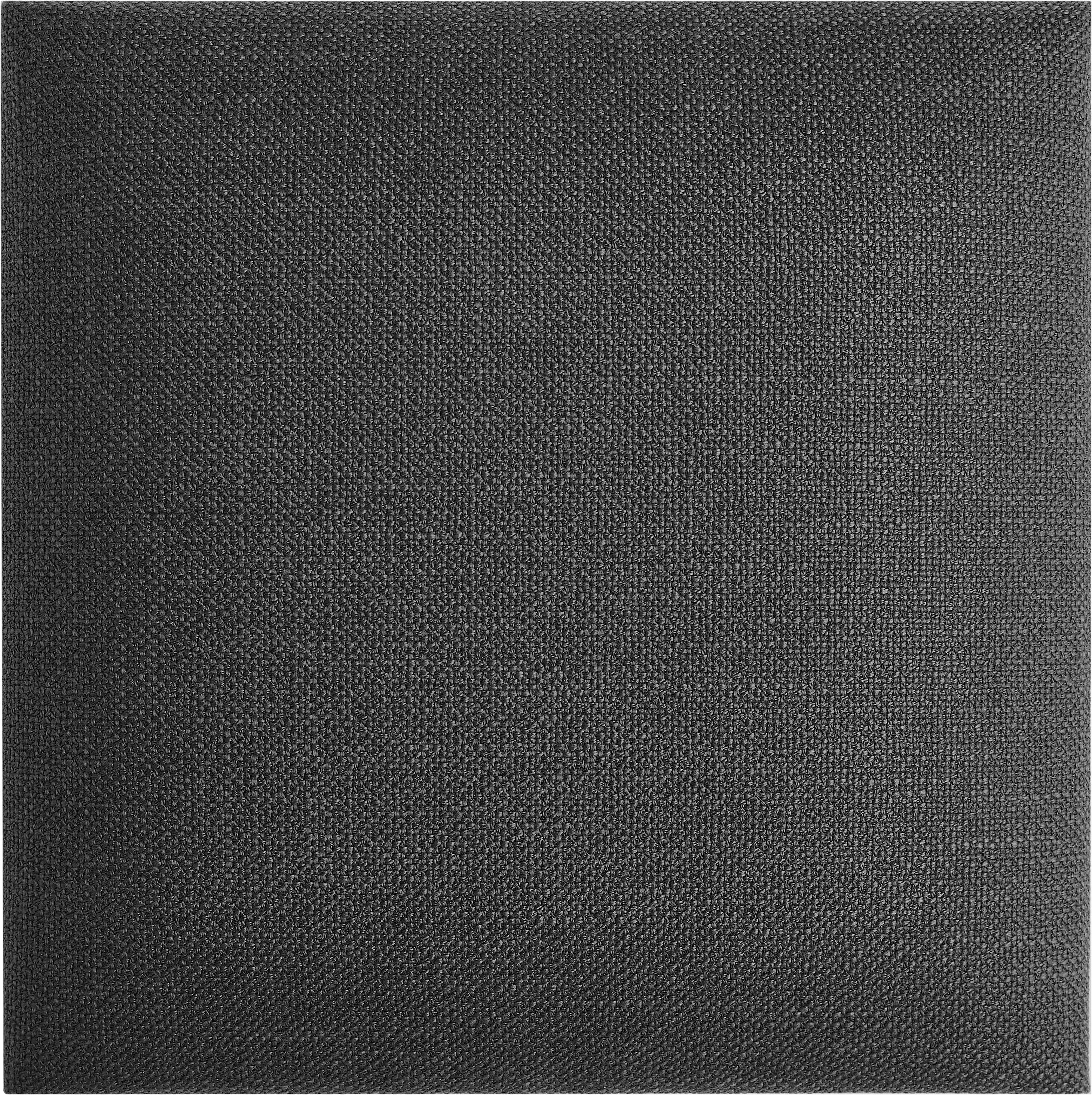 Dunkelgraue Stoffstruktur