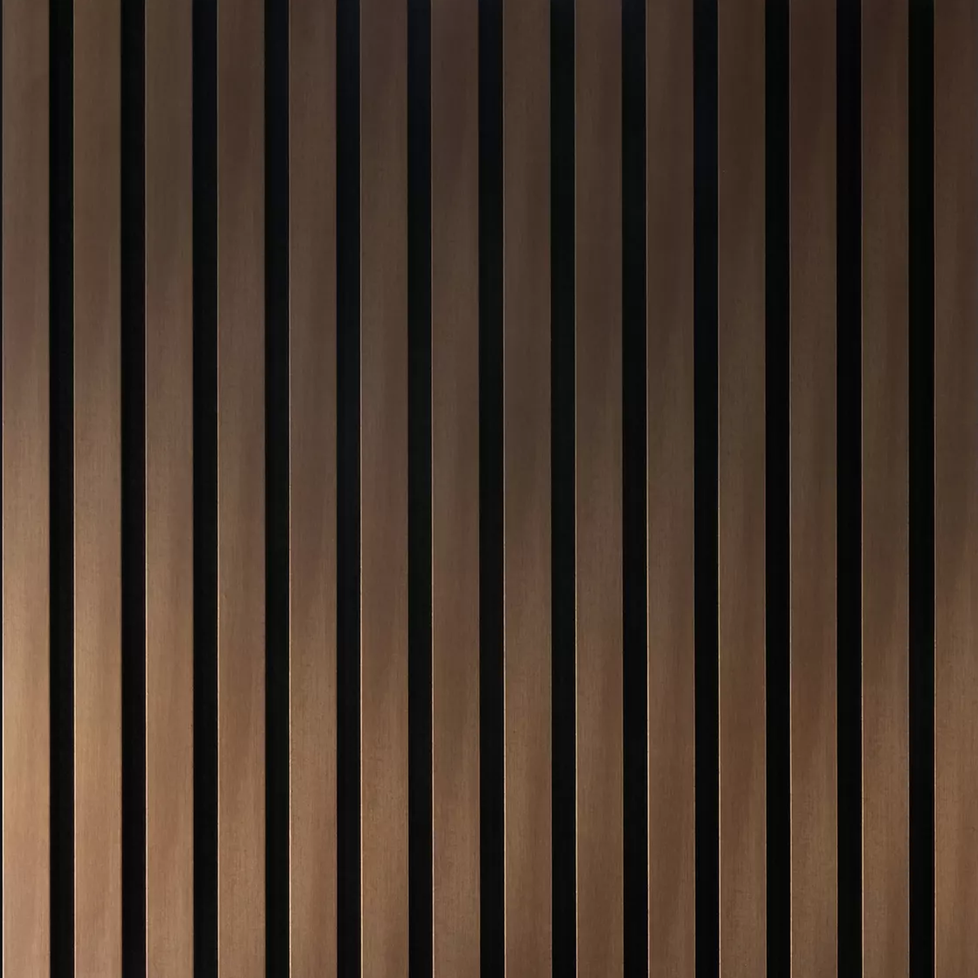 Akustik-Paneel Bronze metall 2400 x 561 x 19 mm