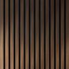 Akustik-Paneel Bronze metall 2400 x 561 x 19 mm