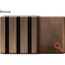 Akustik-Paneel Bronze metall 2400 x 561 x 19 mm