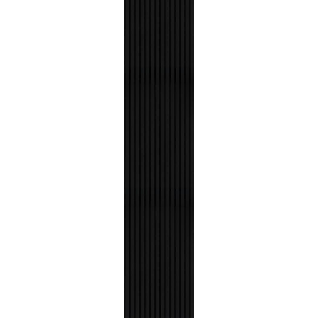 Akustik-Paneel Lederoptik schwarz 2400 x 561 x 19 mm