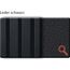 Akustik-Paneel Lederoptik schwarz 2400 x 561 x 19 mm