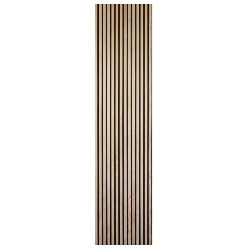 Holzpaneel mit vertikalen Streifen