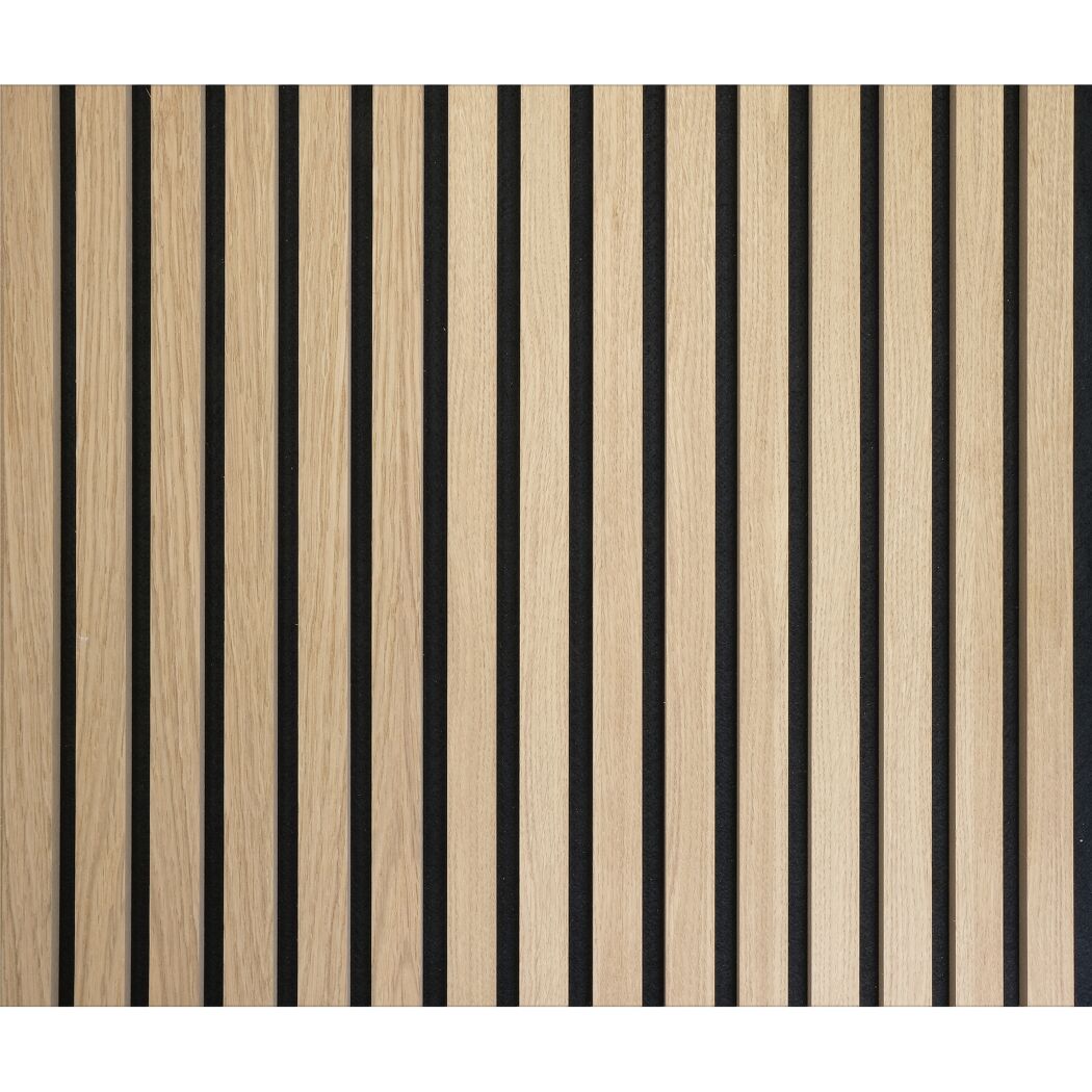 Akustik-Paneele Eiche natur 1190 x 561 x 19 mm