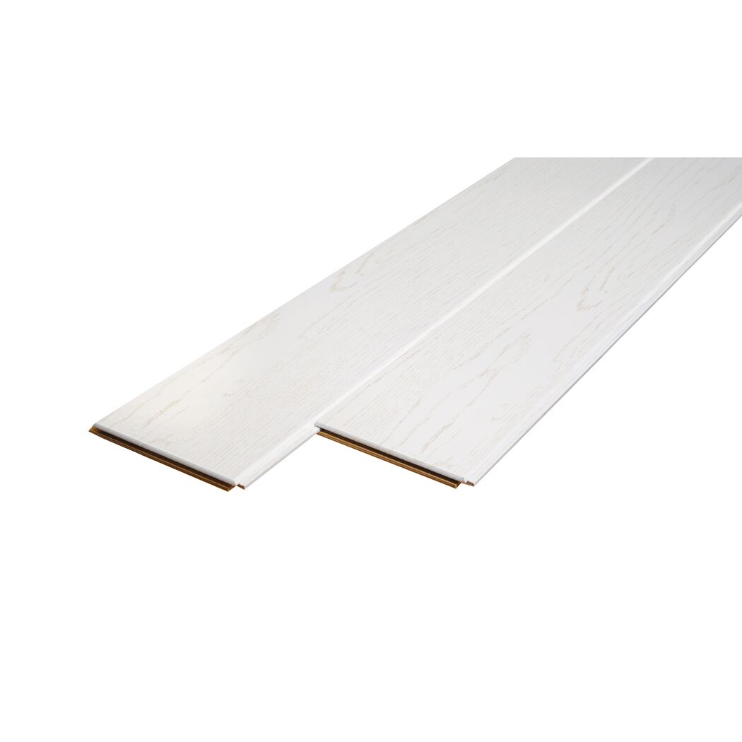 Paneele 'Quadro' Edelweiss 2000 x 147 x 10 mm