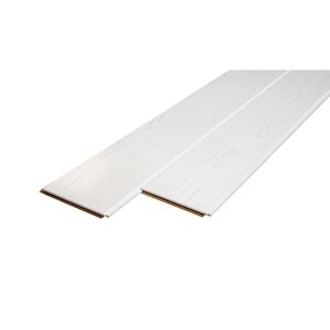 Paneele 'Quadro' Edelweiss 2000 x 147 x 10 mm