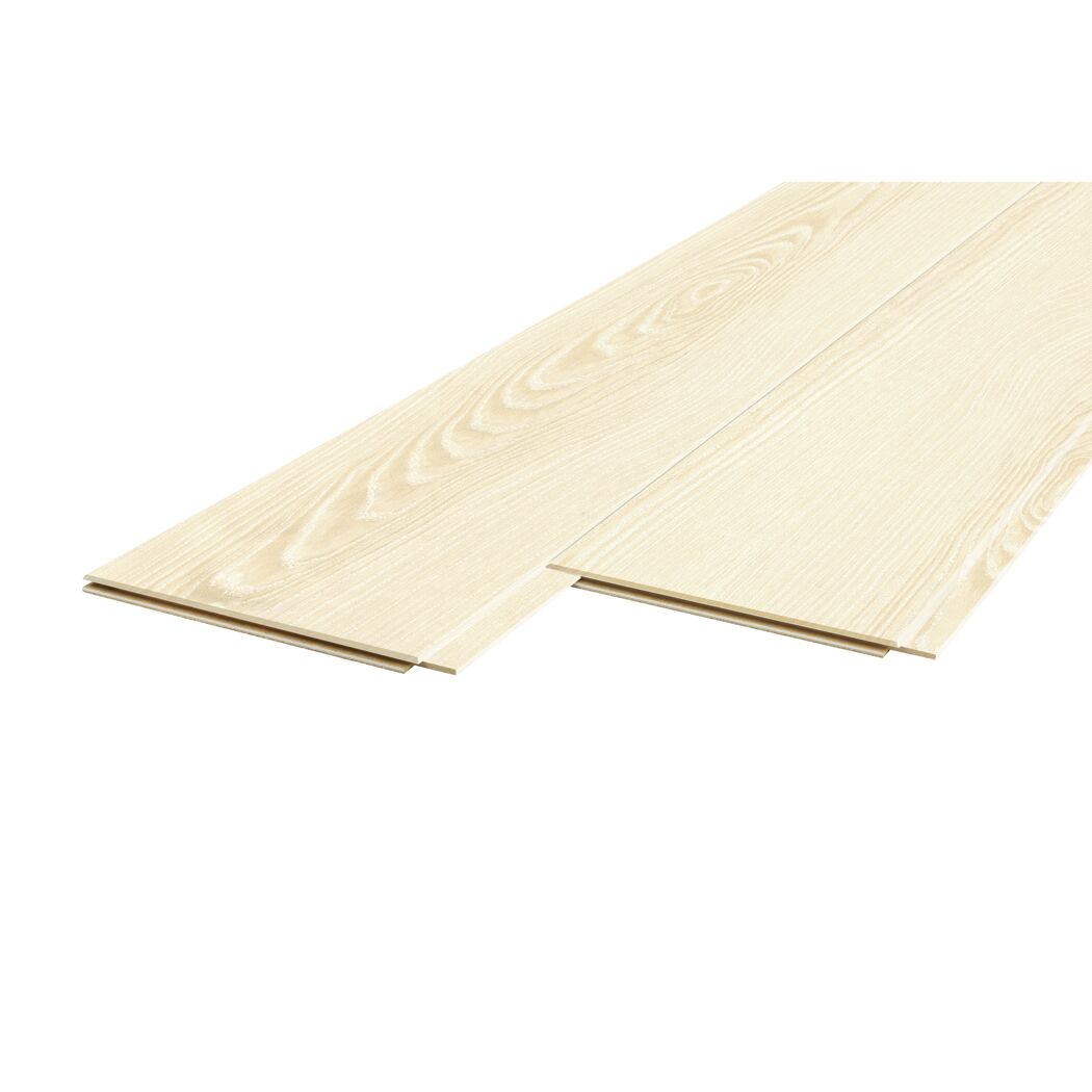 Paneele 'Vario Plus' Struktur creme 2600 x 150 x 10 mm