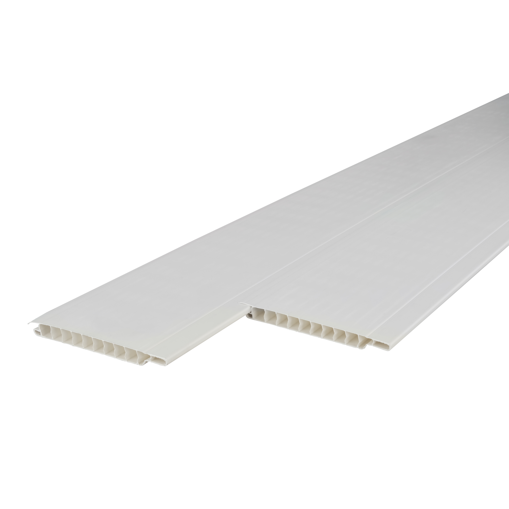 Paneele Uni weiss 2700 x 105 x 10 mm