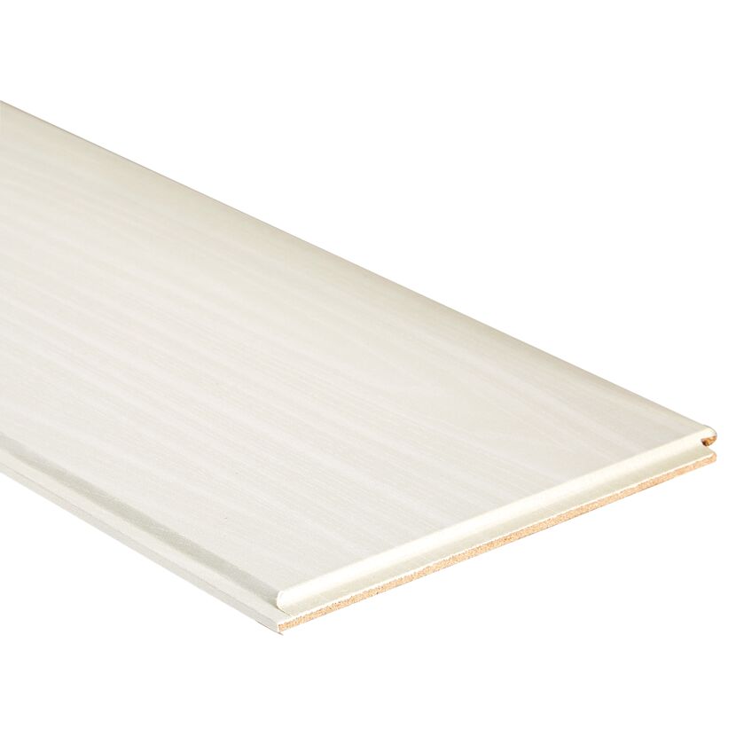 Eine cremefarbene Designpaneele Quadro Silberesche.