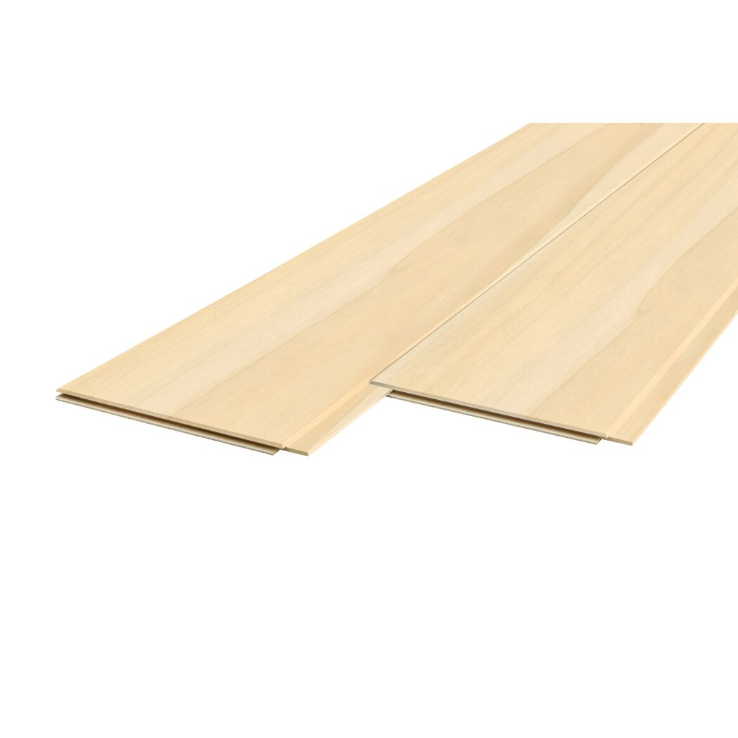 Paneele 'Vario Plus' Alaska Birke 1200 x 200 x 10 mm