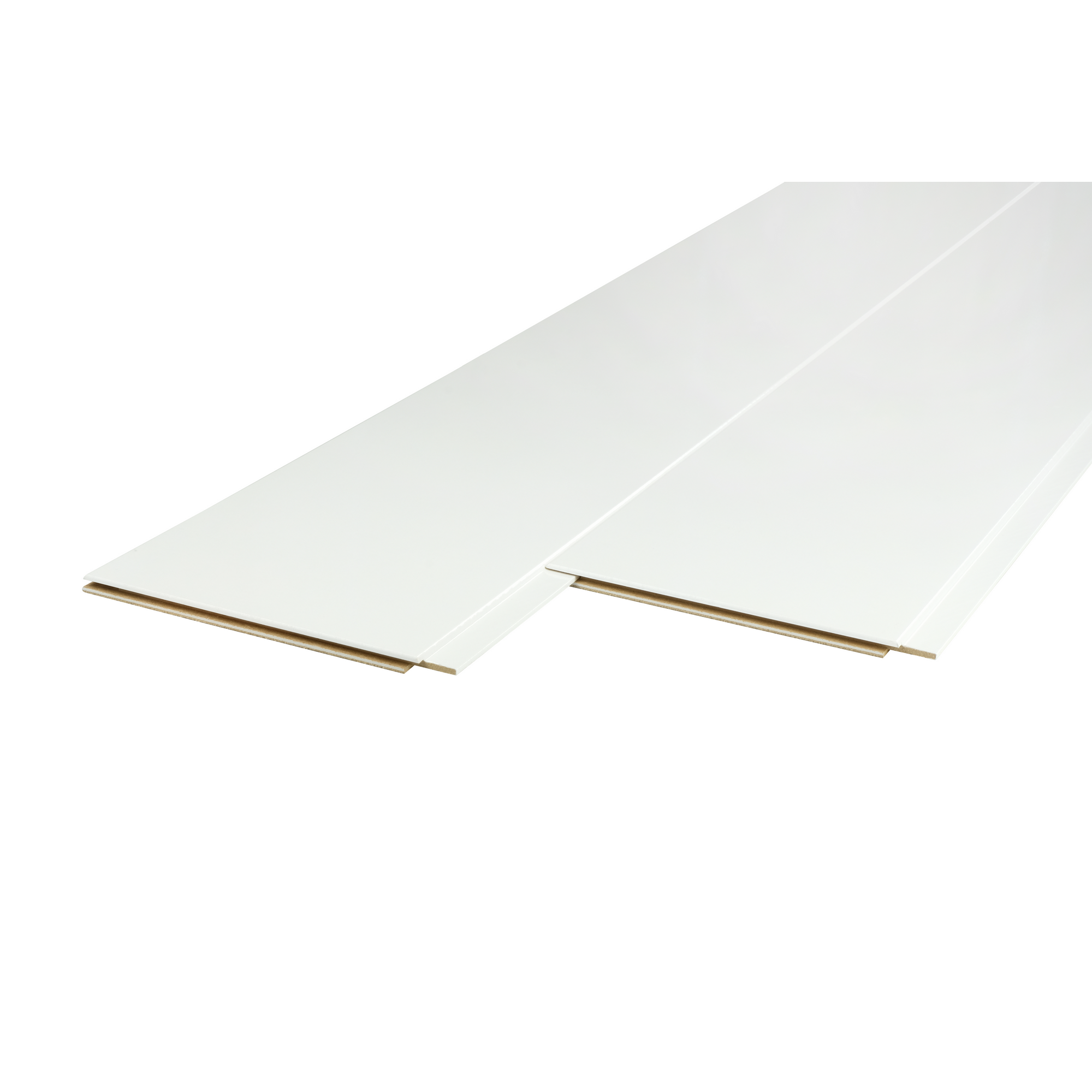 Paneele 'Vario Plus' Ultra weiss 2600 x 200 x 10 mm