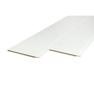 Paneele 'Vario Plus' Ultra weiss 2600 x 200 x 10 mm