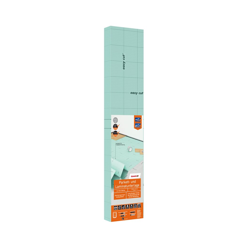 Parkett- und Laminatunterlage von toom, 2,2 mm stark