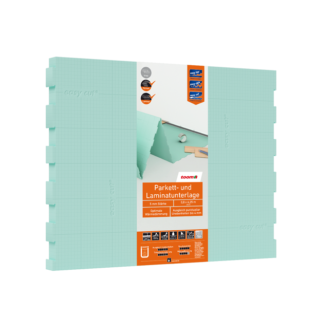 Bild von Parkett- und Laminatunterlage 5 mm, 0,8 x 6,25 m, 5 m²