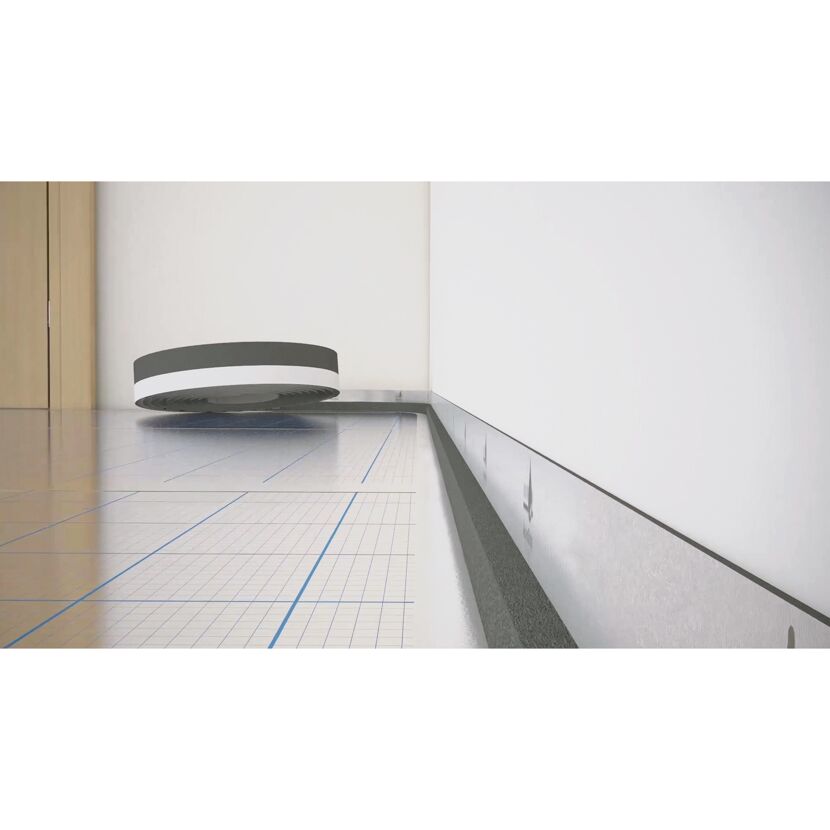 Selitstop Dicht- und Distanzband an Wand und Boden