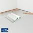 EasyLay Trittschalldämmung mit Cuttermesser und Laminat
