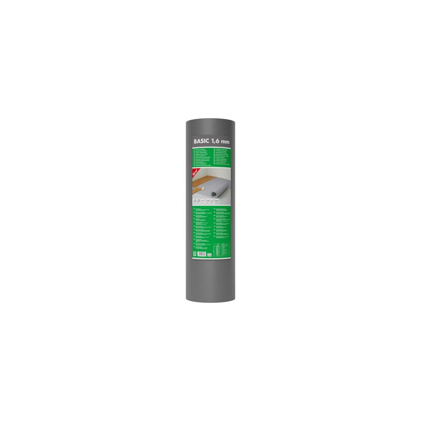 Laminatunterlage Basic, 1,6 mm stark, Rolle