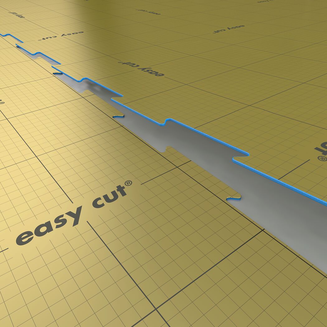 Vinyl- und Designbodenunterlage 'Aquastop' 1,5 mm, 1,2 x 8,5 m, 10,2 m² + Tape