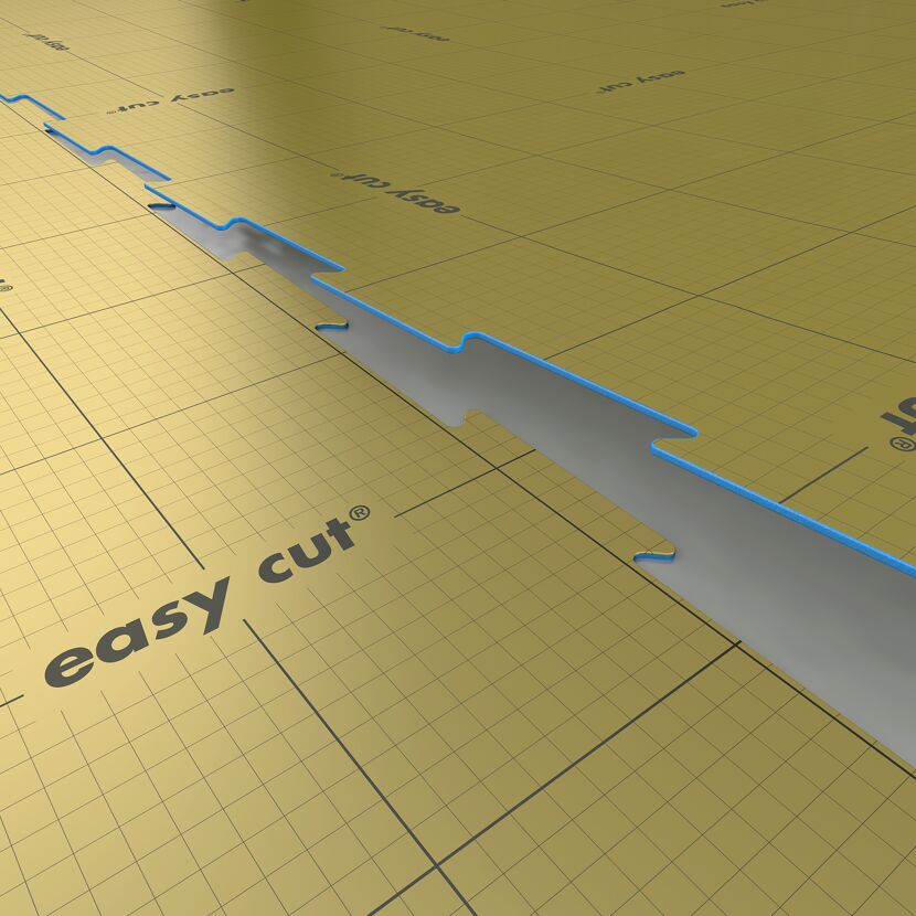 Vinyl- und Designbodenunterlage 'Aquastop' 1,5 mm, 1,2 x 8,5 m, 10,2 m² + Tape