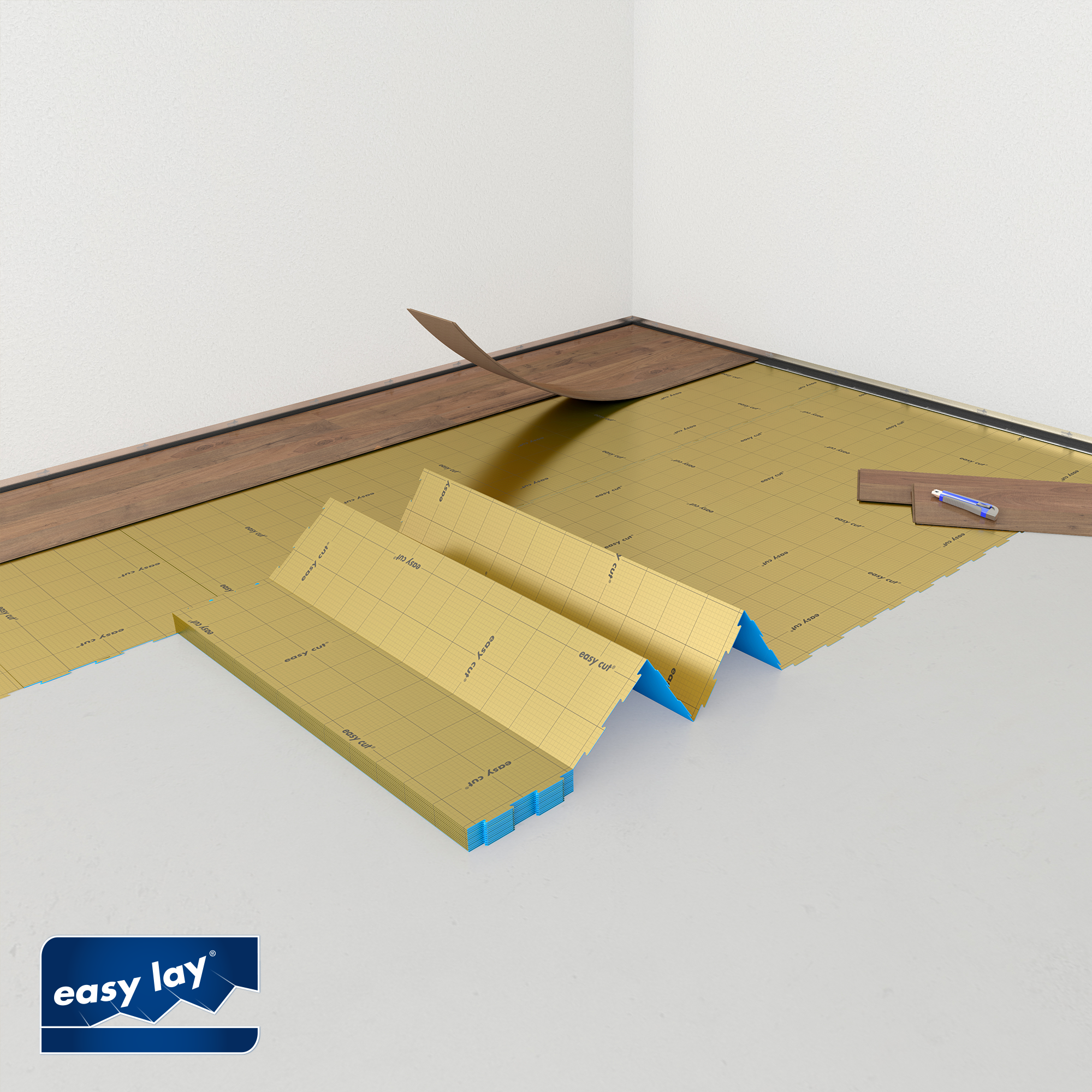 Vinyl-/Designbodenunterlage 'Selitbloc' GripTec-Oberfläche 1,5 mm, 12 m² + product picture