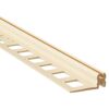 Beigefarbenes Trägerprofil aus PVC