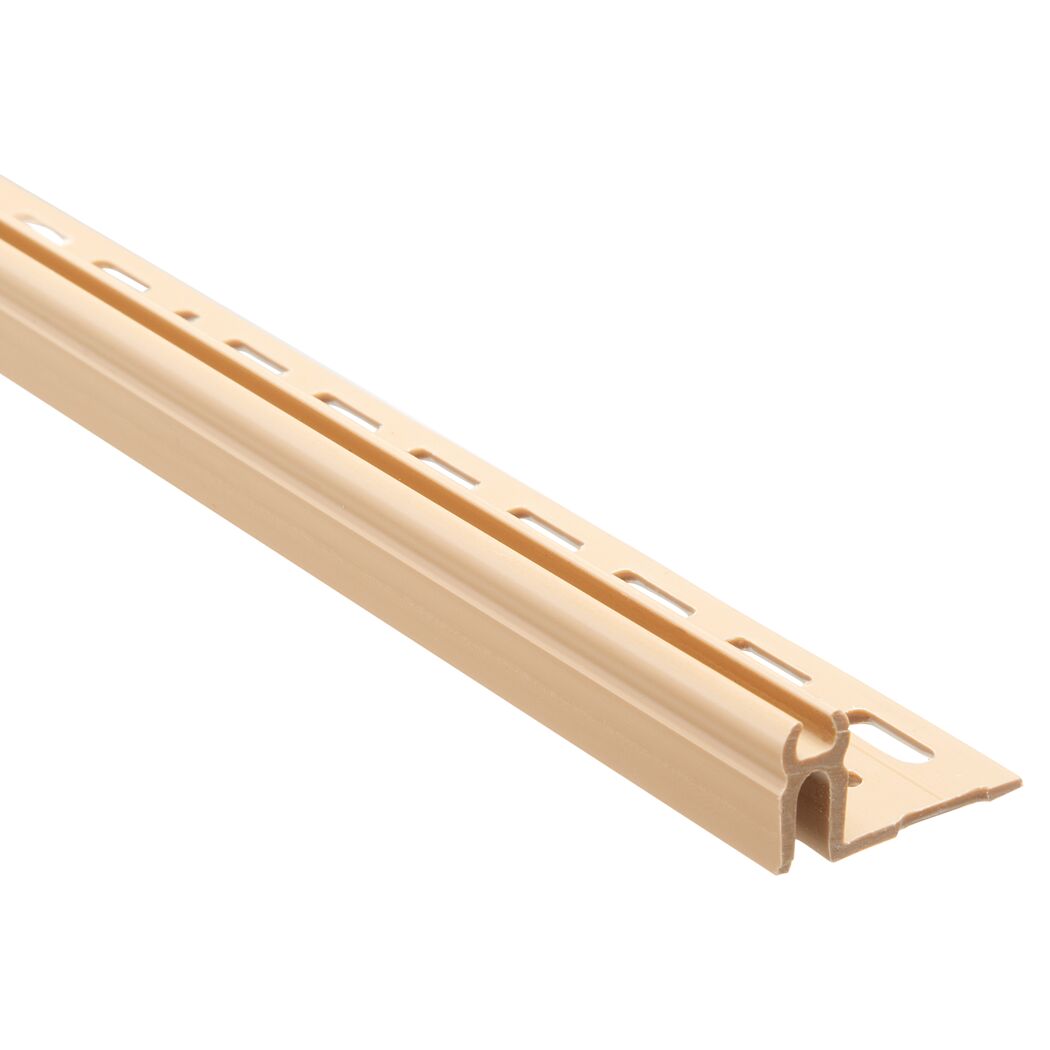 Beiges Trägerprofil aus PVC
