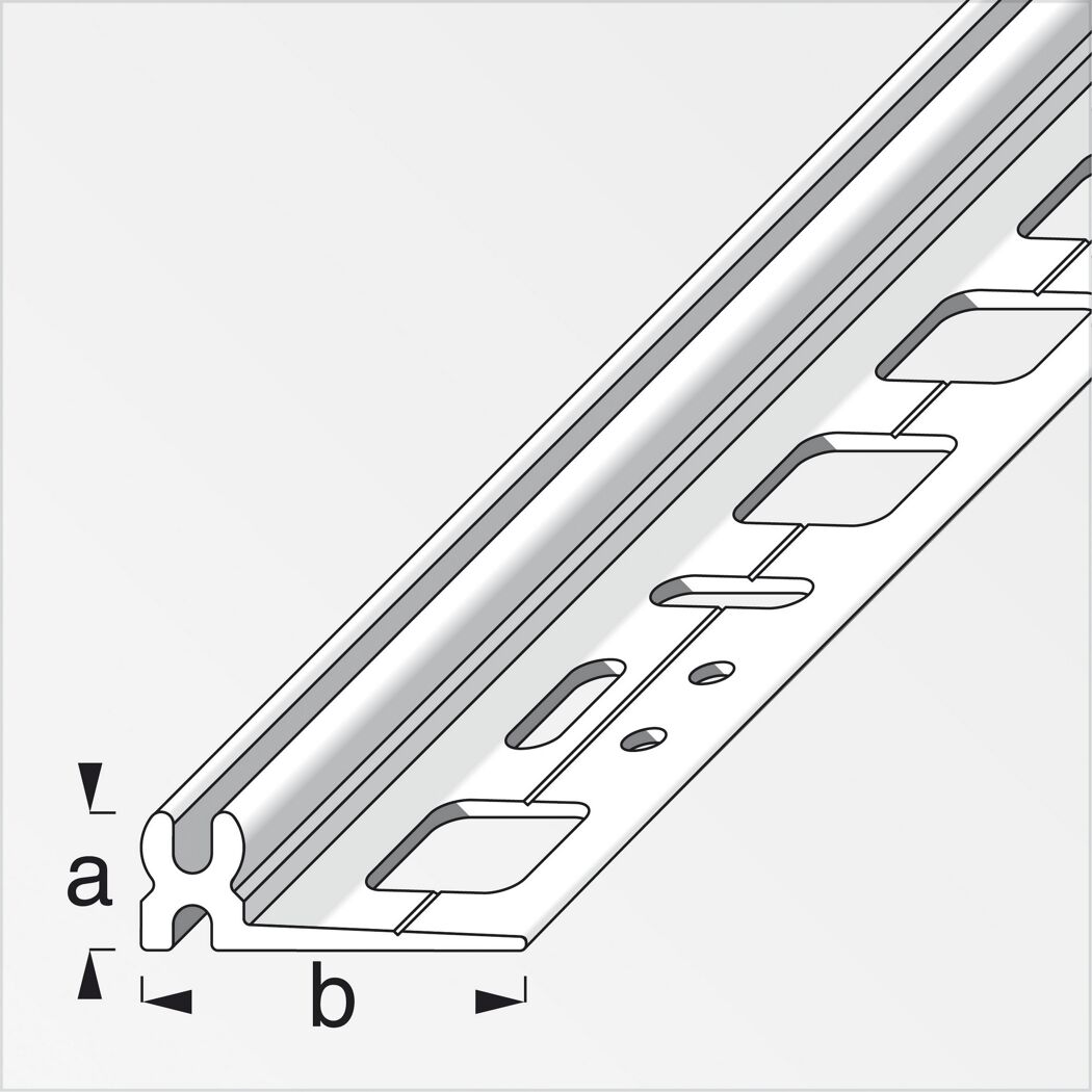 Trägerprofil Caramel Clip aus PVC