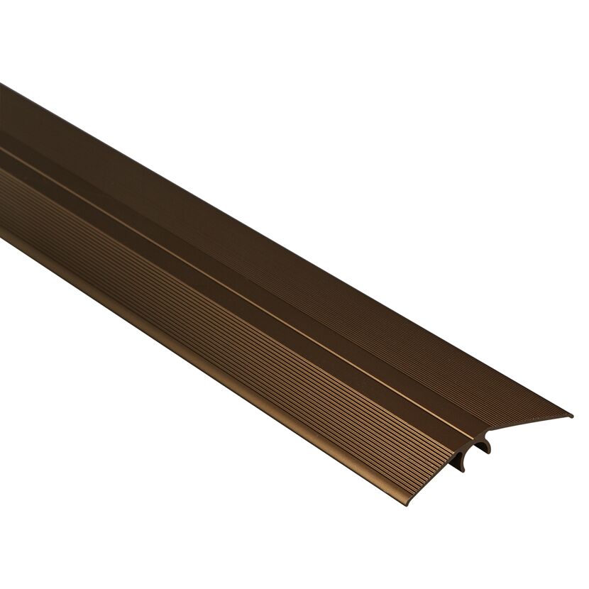 Braunes Ausgleichsprofil aus Aluminium