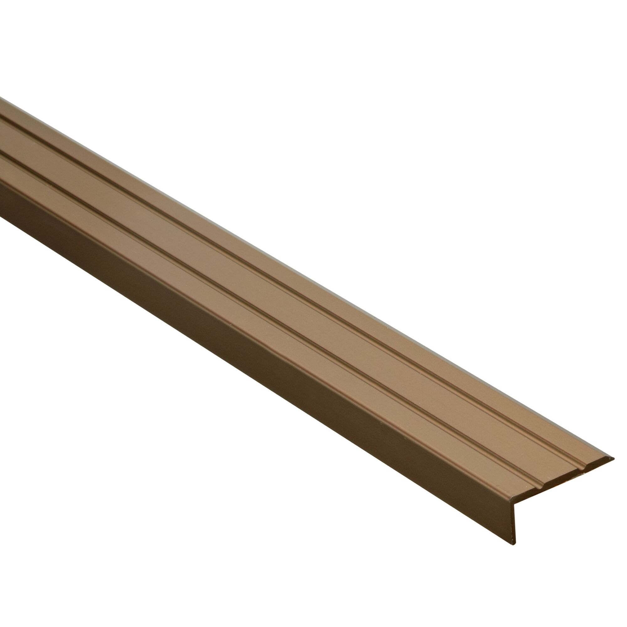 Abschlussprofil Alu Bronze SK 8x1000mm