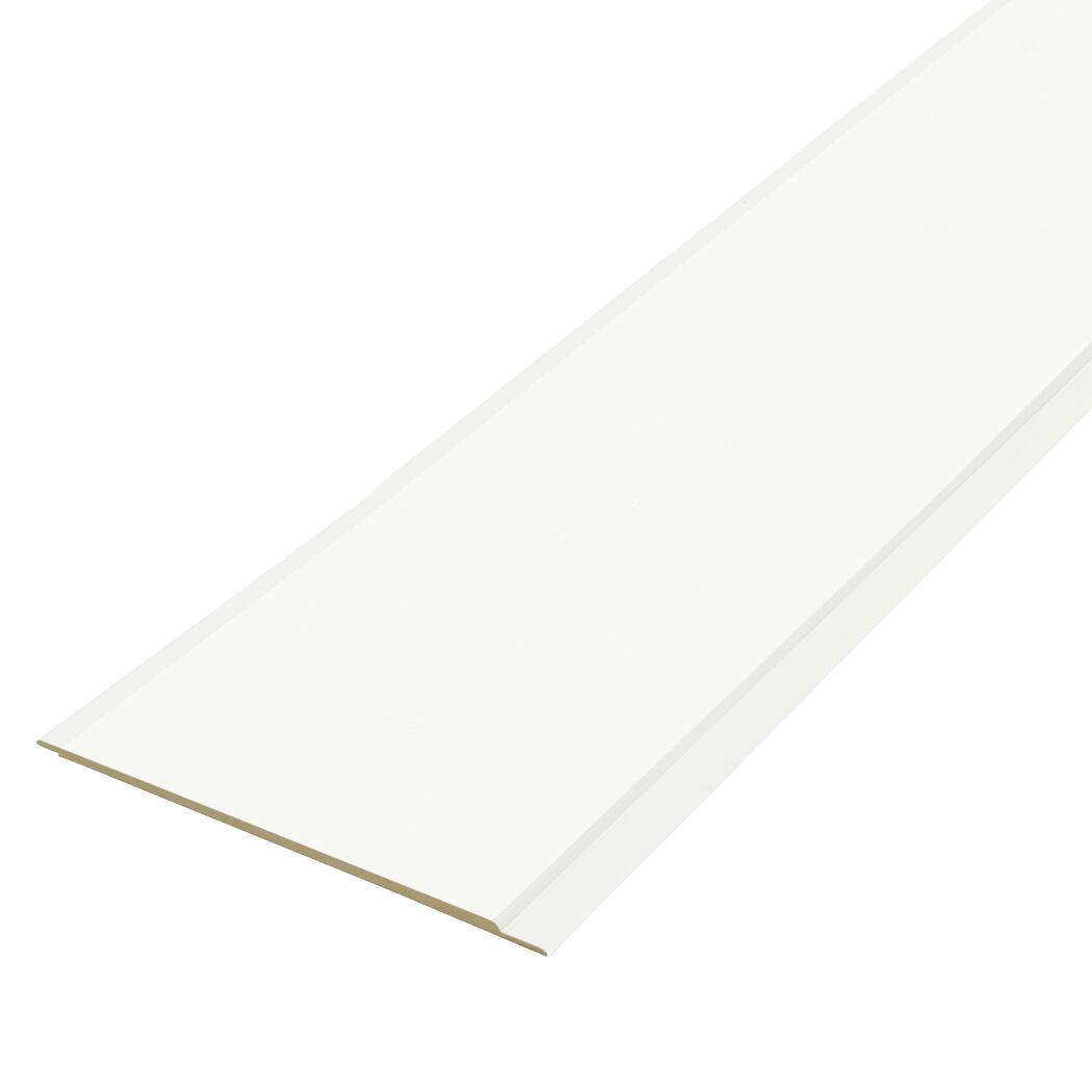 Paneele weiß  260 x 15 x 0,8 cm