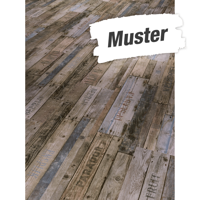 Bild von Muster zum Vinylboden 'Classic 2030' Boxwood Vintage braun 9,6 mm
