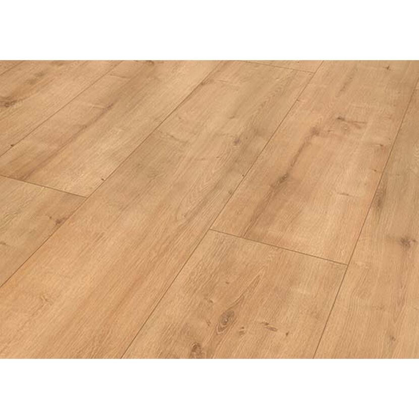 Laminat 'Mediterran 4V' Eiche Burlington eichefarben 8 mm