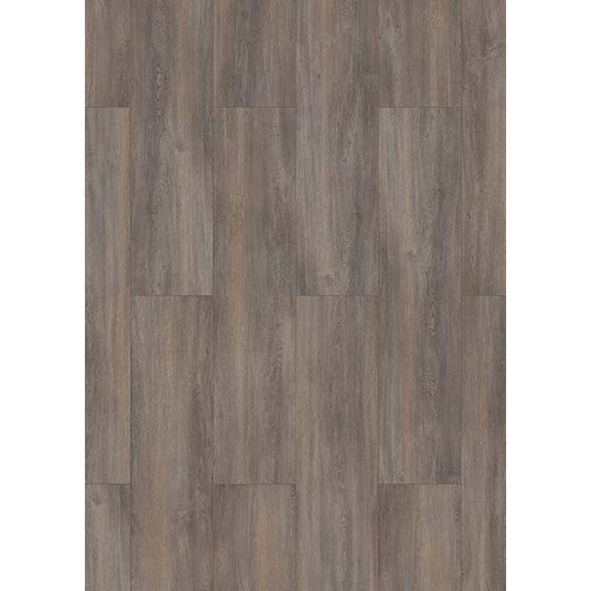 Laminat 'Savanne 4V' Eiche Canyon dunkelbraun 8 mm
