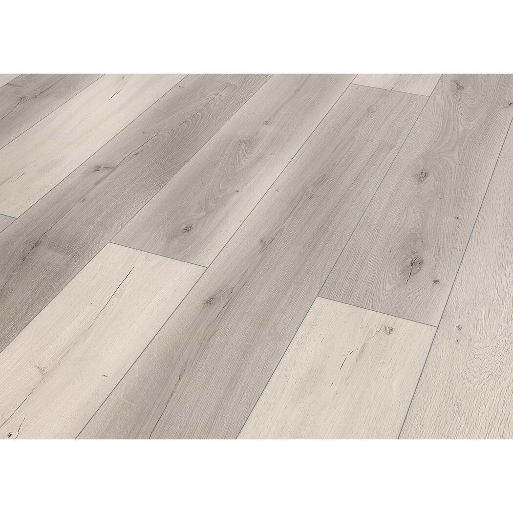 Laminat 'Scandinavia 4V' Kinger graubraun 7 mm