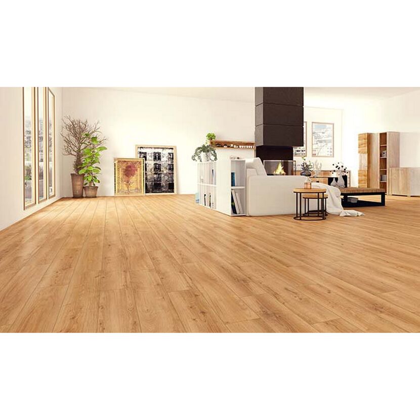 Vinylboden 'Greenvinyl' Eiche natur eichefarben 3,8 mm