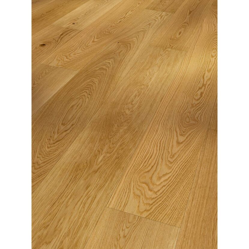 Parkett 'Basic 11-5' Eiche natur matt braun 11,5 mm