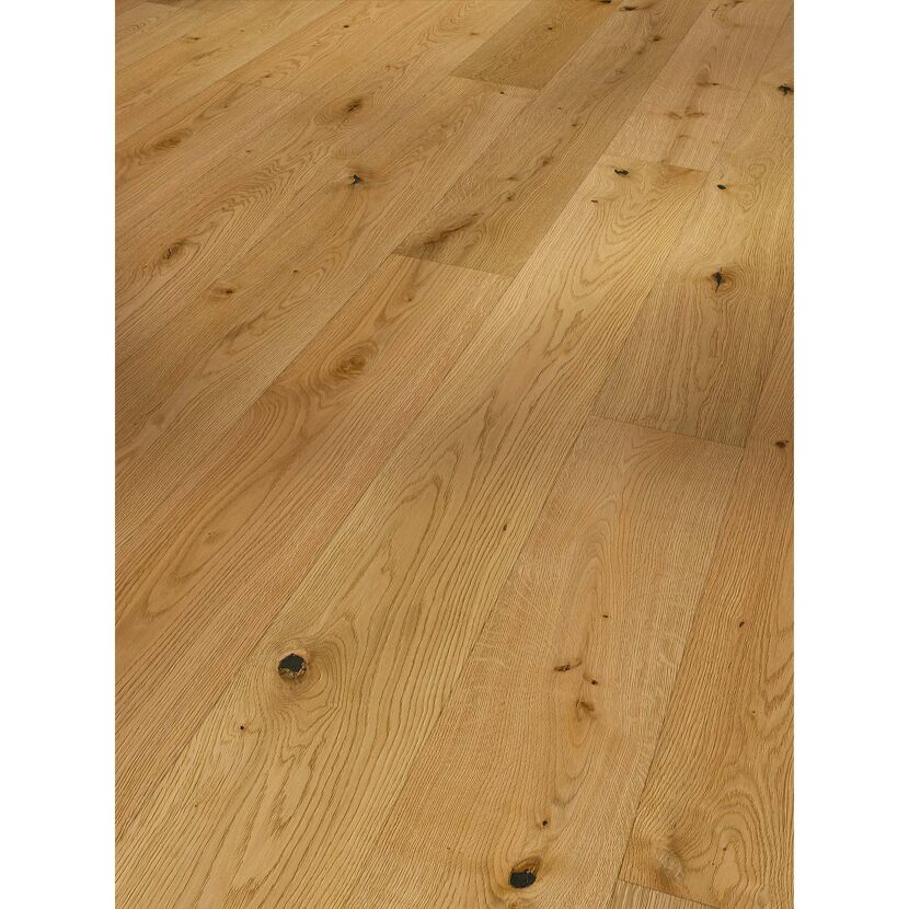 Parkett 'Classic 3060' Eiche naturgeölt plus braun 13 mm