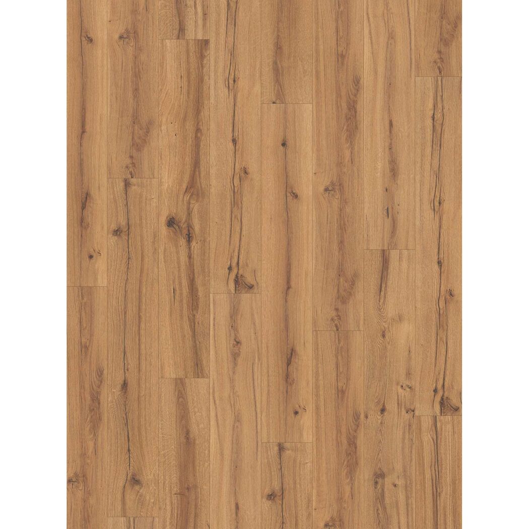 Laminat 'Basic 400' Eiche History eichefarben 8 mm umlaufende Fase