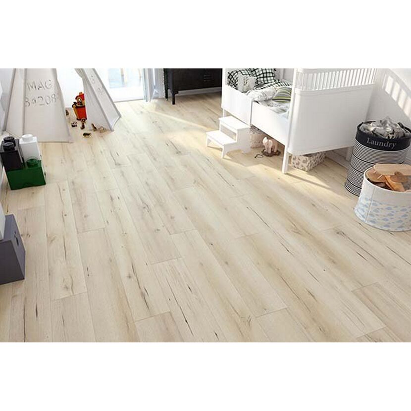 Vinylboden 'Greenvinyl' Polareiche hellbraun 3,8 mm