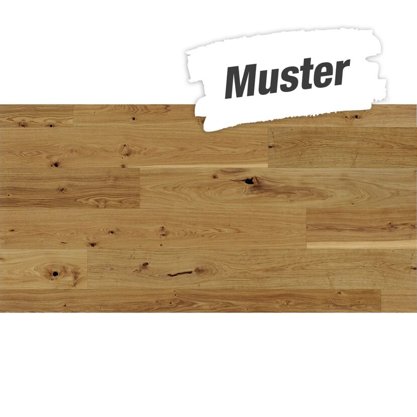 Musterbild Parkett Basic 11-5 Eiche gebürstet