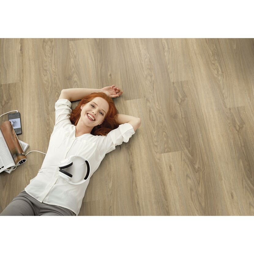 Vinylboden 'Nature' Land Oak natur 10,5 mm