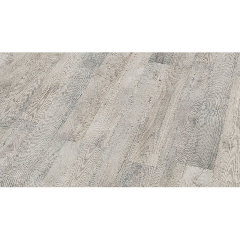 Laminat in Beton-Kiefer-Optik