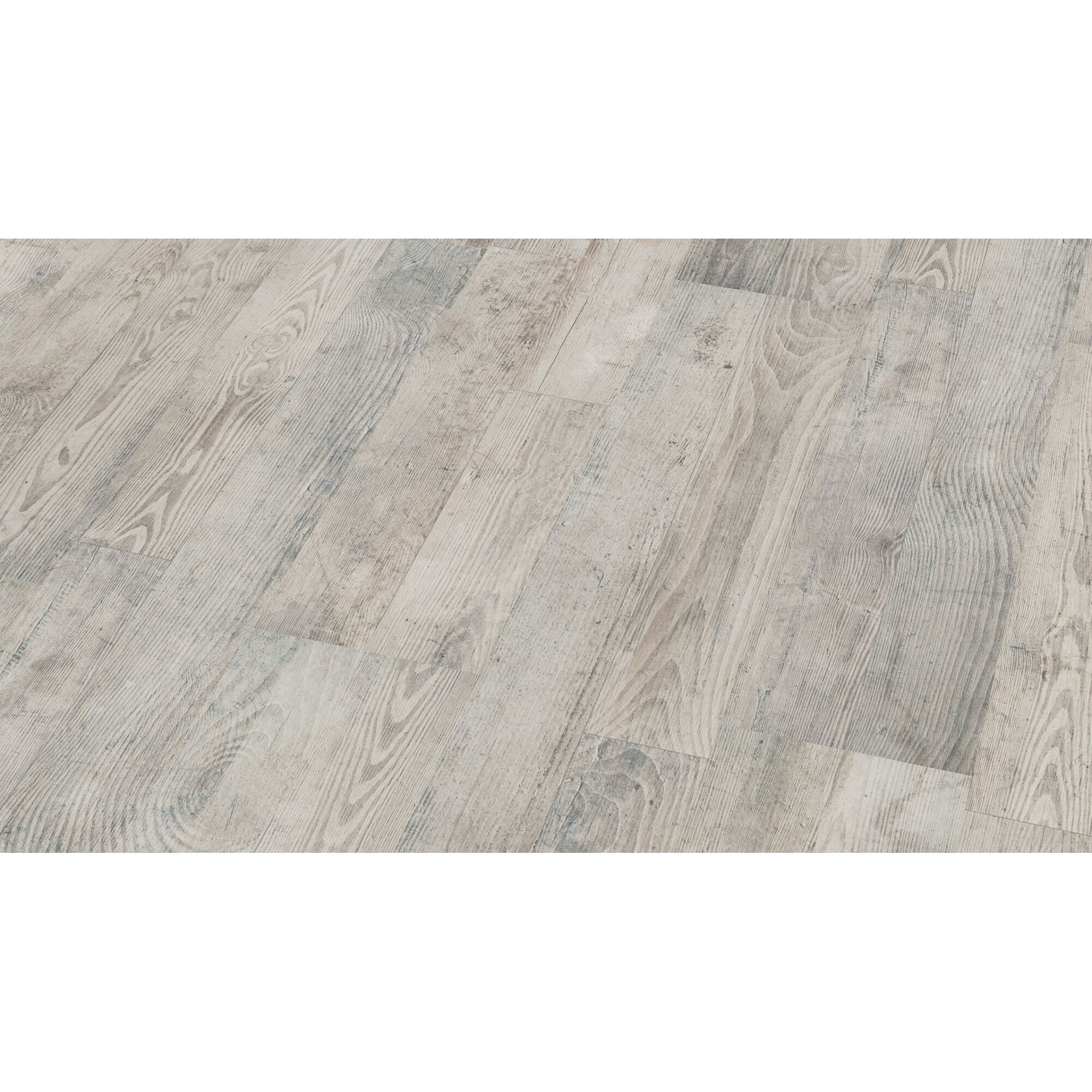 Laminat in Beton-Kiefer-Optik