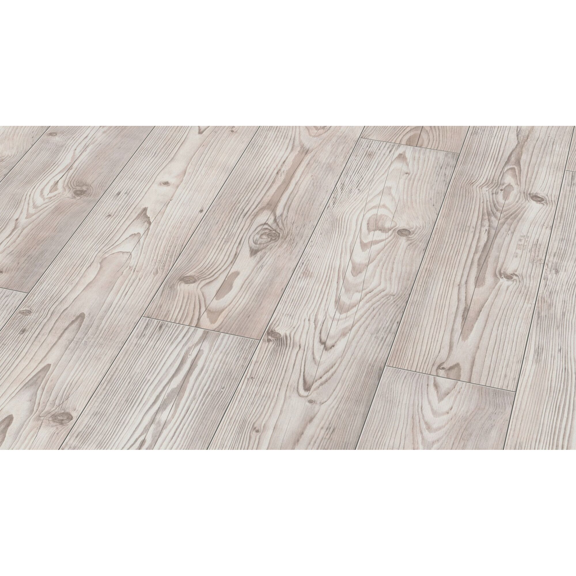 Heller Laminatboden in Holzoptik