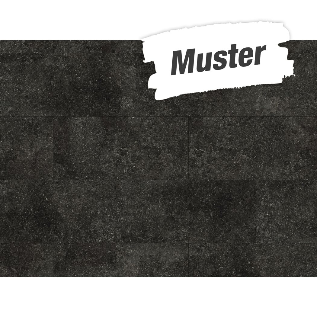 Schwarze Fliesen Muster