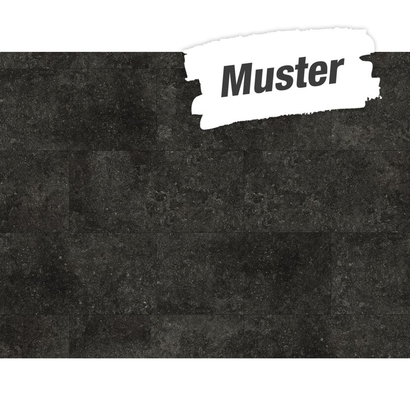 Schwarze Fliesen Muster